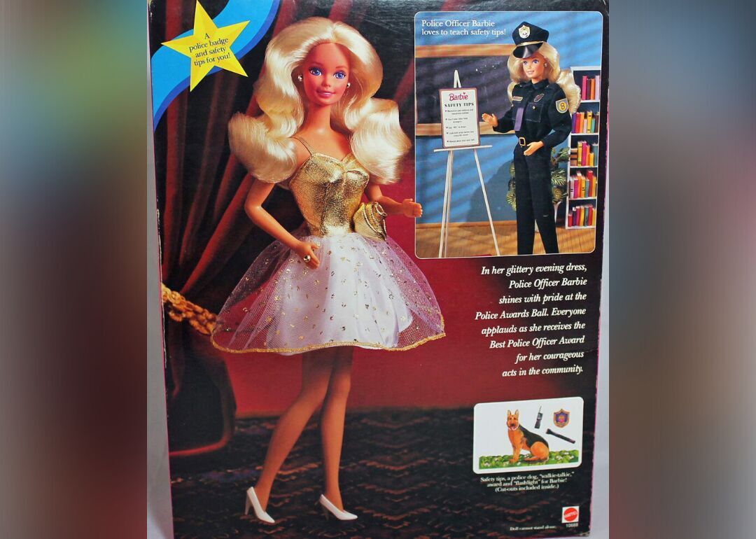 1993: Barbie becomes a police officer